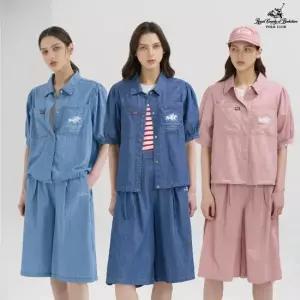 RCB 폴로 여성 슬럽 썸머 데님 셋업 2종 R609W-2)
