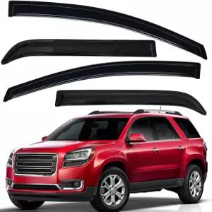 라이트로닉 내구성이 뛰어난 아웃사이드 마운트 오토 벤트 윈도우 바이저 2007-2016 GMC 아카디아 2017