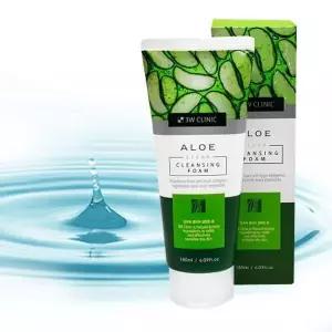 3W 클리어 클렌징 폼 180ml 알로에 클렌져 폼클렌징
