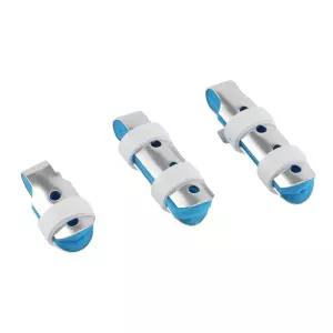 솔미르 핑거 스플린트 3PCS - 부상 관절 완화 고정을 위한 지지대 엄지 검지 중지 반지 핑키에 맞습니다