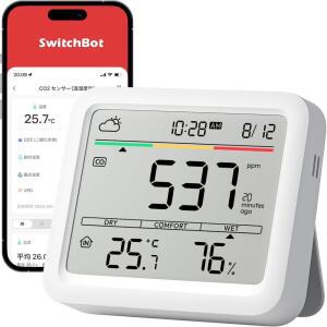탁상 CO2 센서 온습도계 알람 캘린더 농도계 시계