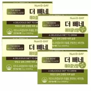 [단비] 뉴트리디데이 더 빼네 헤이즐넛향 30포 x 4박스