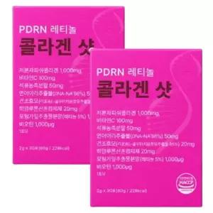 [단비] 시스켈리 PDRN 레티놀 콜라겐 샷 30포 x 2개