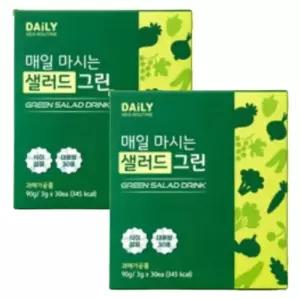 [단비] 매일 마시는 샐러드 그린 30포 x 2개
