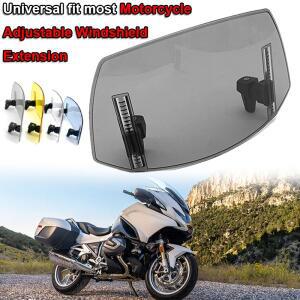 BMW R1200RT M1000XR G310RR 오토바이 액세서리 윈드쉴드 디플렉터 높이 조절 가능 확장 윈드스크린