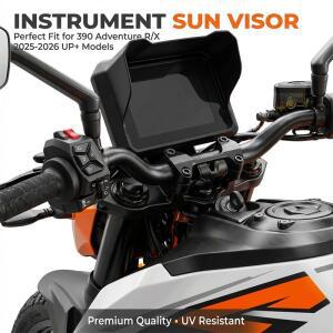 FOR 390 Adventure X R 20252026 UP+ 오토바이 액세서리 선바이저 커버 계기판 스크린 선쉐이드 보호대