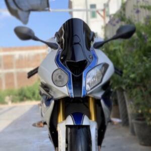 BMW S1000RR RR 2009 블랙 윈드 실드 스크린 S 09 10 11 12 13 14