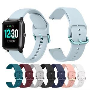 Veryfitpro ID205L/ID205/ID205S/ID205U/ID205G 시계 밴드 스포츠 팔찌 ID216/ID215G 손목 용 19mm 실리콘