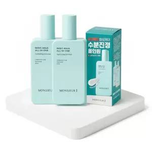 무슈제이 베이직 아쿠아 보습 올인원 1+1 기획(200ml+200ml)