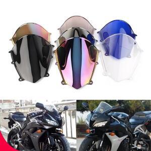 혼다 CBR600RR CBR 600 RR F5 20072012 오토바이 더블 버블 윈드 실드 디플렉터 프로텍터 스크린 액세서리