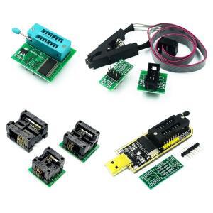 EEPROM 플래시 BIOS USB 프로그래머 모듈  SOP8  클립  1.8V 어댑터  SOIC8 SOP16-DIP8 DIY 키트  CH341A 2