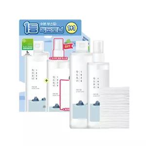 [미스트형/1등토너] 라운드랩 1025 독도 토너 300ml 1+1 기획 (+늘어나는 스킨패드 30매)