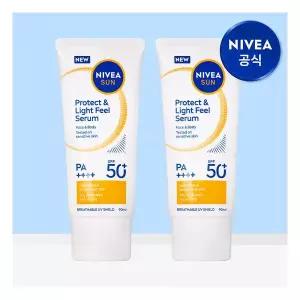 니베아 선 프로텍트 앤 라이트 필 퍼펙트 세럼 SPF50+ PA+++ 90ml 2개 302758