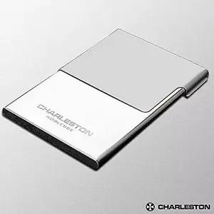 투톤 디자인 슬림형 카드 지갑 명함 케이스-WFON0BV