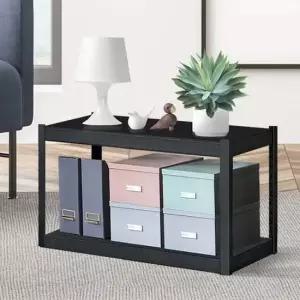 고릴라랙 1200 2단 60 거실 틈새수납장 낮은 모듈 DIY 철재선반