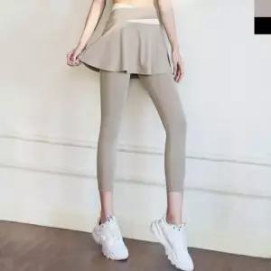 스포츠 스판 여성Y존힙커버치마레깅스
