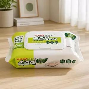 고품질 손걸레 청소포 20x16cm 80매 20개입 물걸레청소포 일회용청소포 일회용걸레 물걸레리필 WFOGA10