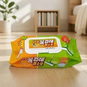 고품질 장원 실속형 물걸레 청소포 캡형 중형 30매 물걸레청소포 일회용청소포 일회용걸레 WFOGA0W