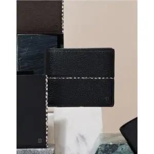 닥스 ACC DBWA3F600BK-B 남성 반지갑 블랙 수입 소가죽 체크 라인 포인트 DBWA3F600 LE1214482593