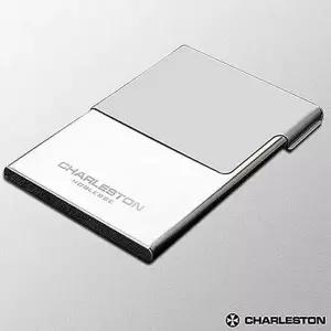 투톤 디자인 슬림형 카드 지갑 명함 케이스-WFON0BV