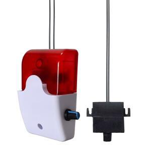 스트로폼 섬프 펌프 알람 110v 고수위 감지기 110dB LED 표시등을 통한 누수 감지 10피트 코드 소형 수위 센서 연못 탱크 AL