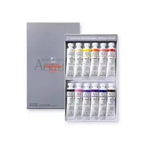 신한 전문가용 아크릴칼라B 12색 50ml 50ml (1개입)