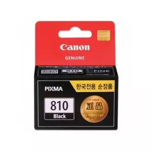 [골드스마일]캐논 잉크 PG-810 BK 잉크 (1개입) 무선프린터 컬러잉크 싼타페블랙잉