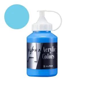 알파 미디엄바디실버 아크릴물감I 250mL 973 파스텔블루 (1개입)