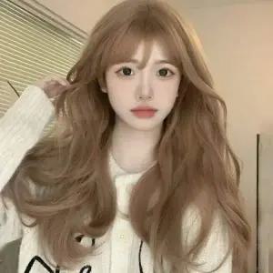 물결 자연스러운 스타일 헤어 볼륨감 통가발 여성가발