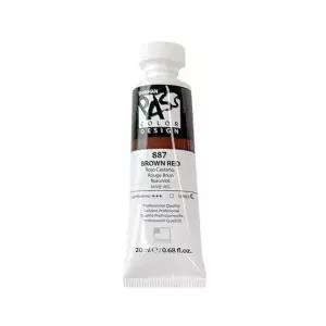 신한 패스컬러물감 낱색 C 20ml 887 브라운 레드 (1개입) 스컬파우치