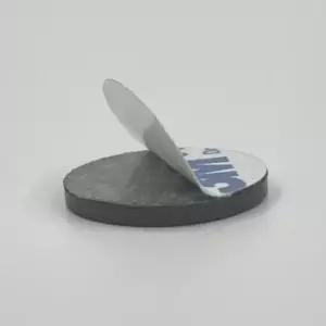 원형 20mm 부착식 고무 자석 스티커 자석 20p 원형