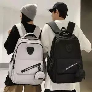 [하프클럽/]남성 학원 캐주얼백팩 백팩 패션 외출 학교 여성 파우치 학생백
