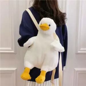 [하프클럽/]백팩 귀여운 선물 오리 학생 인형가방 인싸