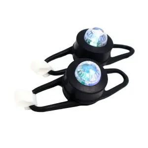 [하프클럽/]LED 경량1구 반지 자전거 안전등(2개 한쌍
