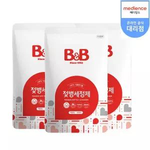 비앤비 젖병세정제 액상형 리필 500ml 3개묶음