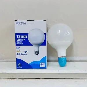[하프클럽/]장수램프 LED 볼구 12W 주광색