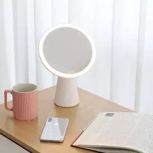퓨어 LED 무선 메이크업 거울 각도조절 색온도 변환 탁상용스탠드