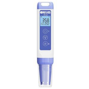 ONiLAB 디지털 pH 미터, 0.01pH 고정밀 펜형 테스터 키트, 방수, 자동 온도 보정, 간편한 교체 가능한 프로브