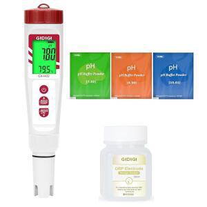식수용 pH 측정기, 디지털 수소 물, 수경 재배, 수영장, 수족관, 콤부차용 전자 PPM ORP 온도 감지기