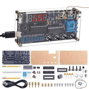 열전대 온도계 DIY 키트, DC 4.5-5V 디지털 온도 습도 센서 납땜 프로젝트, 고온 저온 경고 -58 ~ 842 신학기 교육용