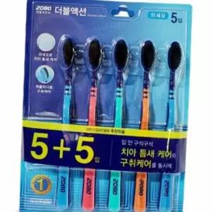 구취플라그 제거 혀클리너 0.01mm 미세모 칫솔 10개입