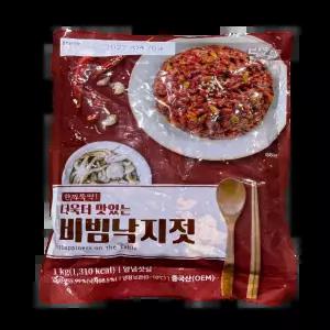반찬단지 비빔 낙지젓 1kg