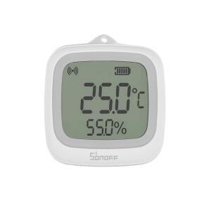 SONOFF SNZB-02WD IP65 지그비 LCD 스마트 온도 습도 센서, 온실/화장실 방수, 차트가 있는 앱 모니터링, 유연한 설치