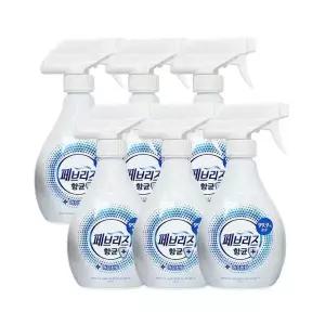 [셀러허브][페브리즈] 페브리즈 섬유탈취제 향균플러스 깨끗한 향 370ml x 6개 (S15236582)