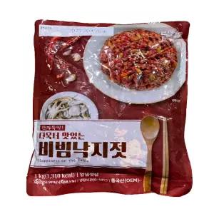 반찬단지 비빔 낙지젓 1kg