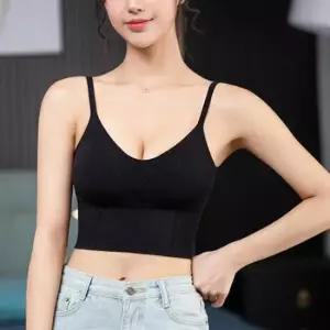 브라탑나시 조절 캡내장 바디라인 끈나시 어깨끈 여성