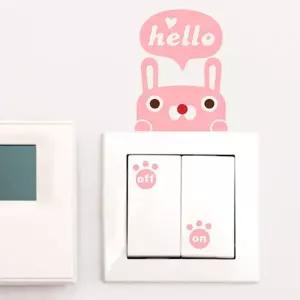 헬로우 레빗 포인트스티커 스위치스티커