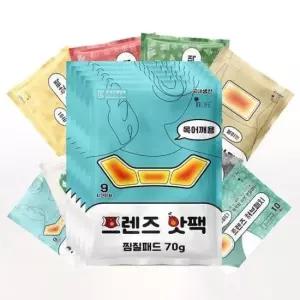 넥온열캡 겨울목찜 캠핑등산패치 국산 70g5개
