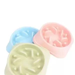 애견밥그릇 애완견 강아지 밥그릇 식사 속도 조절 식기 랜덤 1개