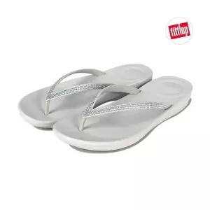[매장정품] Fitflop 핏플랍 아이쿠션 스파클 에고노믹 플립플랍 여성 쪼리 슬리퍼 팁 토 그레이 R08-A06 21
